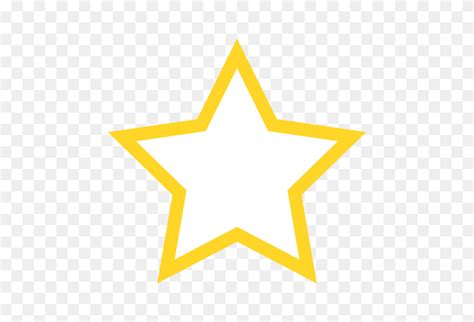 Shooting Star Emoji Outline - Transparent Star Shine Png - Iphone ...