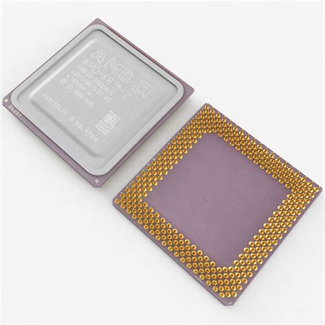 AMD K6-2 CPU 3D model | CGTrader