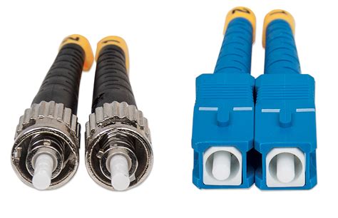 Intellinet Fiber Optic Patch Cable, Duplex, Single-Mode (751322)