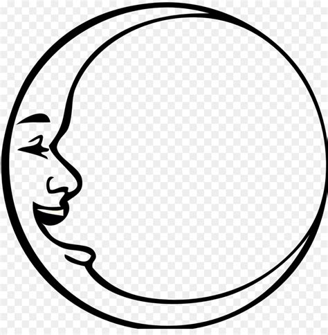 clipart moon black and white 10 free Cliparts | Download images on Clipground 2024