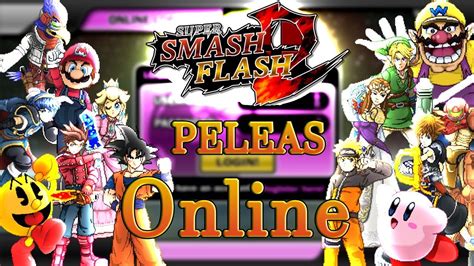 CÓMO JUGAR AL SUPER SMASH FLASH 2 ONLINE / PELEAS CON SUSCRIPTORES - YouTube