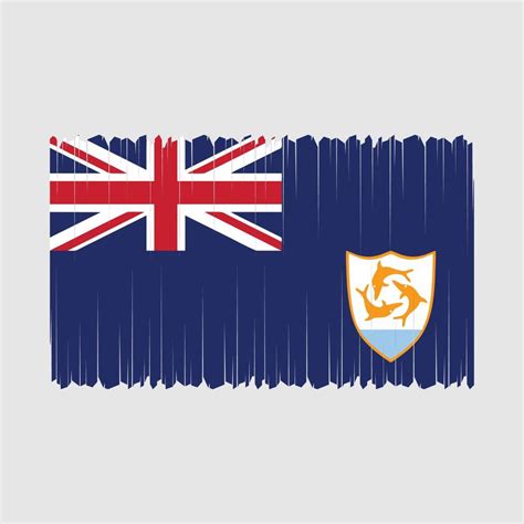 Anguilla Flag Vector 21670085 Vector Art at Vecteezy