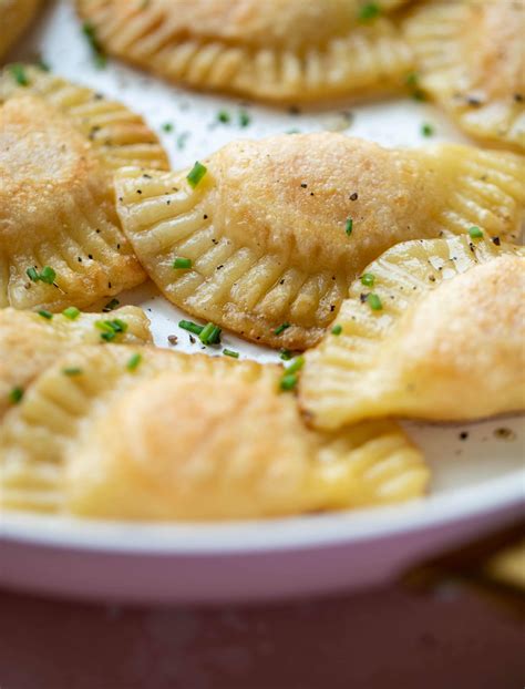 Sweet Potato Pierogi - Sweet Potato and Fontina Pierogi