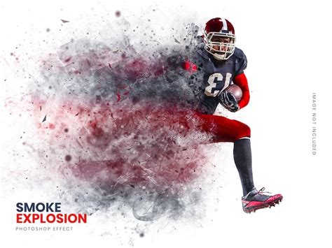 Premium PSD | Smoke Explosion Photo Effect