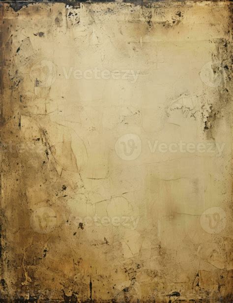 AI generated Sheet of vintage yellowed paper. AI Generated 35885933 ...