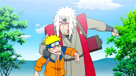 Naruto Shippuden Jiraiya And Naruto GIF | GIFDB.com