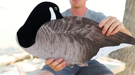 Dive Bomb Canada Goose Decoy Overview - YouTube