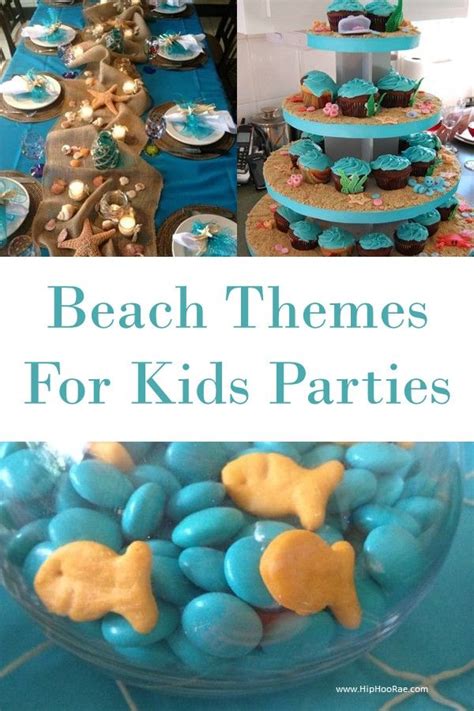 Kids Beach Theme Party Ideas - Hip Hoo-Rae | Beach birthday party, Beach theme birthday, Beach ...