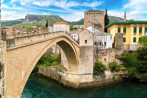 The Old Bridge in Mostar Stock Photo | Adobe Stock