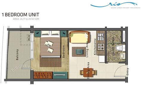 Condo Sale at Azure Urban Resort Residences Floor Plans