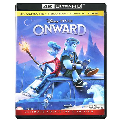 Disney's Onward Movie - 4K Ultra HD, Blu-ray, and Digital Combo, Animated Family Film - Walmart.com