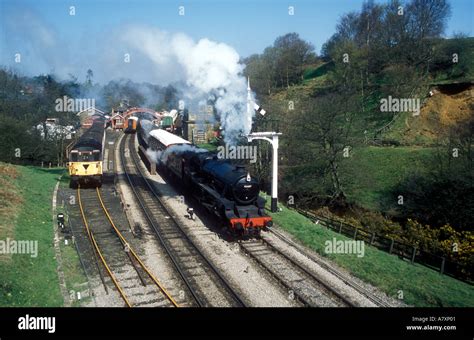 Goathland train railway station Stock Photo - Alamy