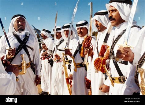 Saudi Arabia National Guards Performing the Saudi Ardah Folkloric Dance ...