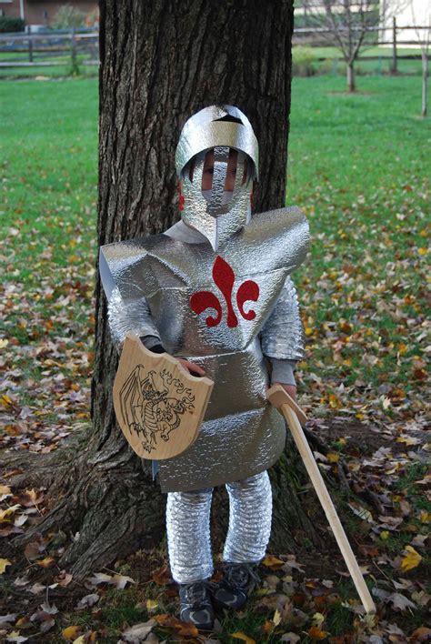 Homemade Knight in Shining Armor Costume