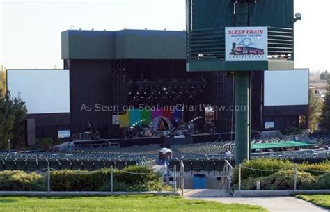 Toyota Amphitheatre, Wheatland CA - Seating Chart View