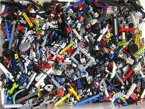 1lbs Lego Technic parts & pieces BULK LOT