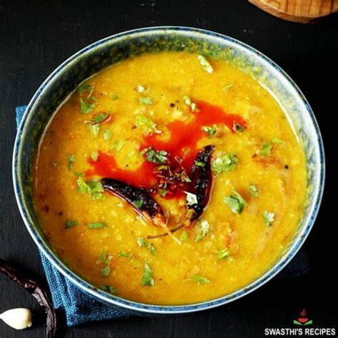 Masoor Dal Recipe | Red Lentils Recipe - Swasthi's Recipes