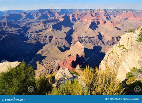Majestic Panoramic View of Grand Canyon National Park, South Rim Stock Image - Image of ...