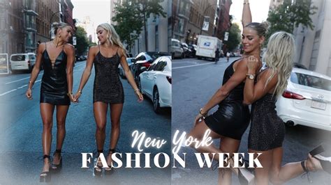 OUR FIRST NEW YORK FASHION WEEK *very realistic* I Cavinder Twins - YouTube