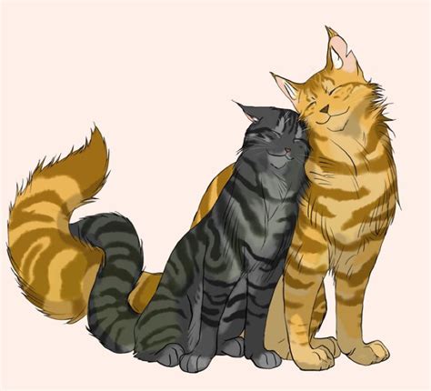 Warrior Cats Lionblaze And Cinderheart - Riguuygregal