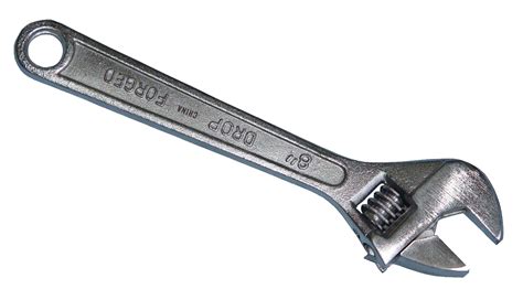 Wrench, spanner PNG image, free