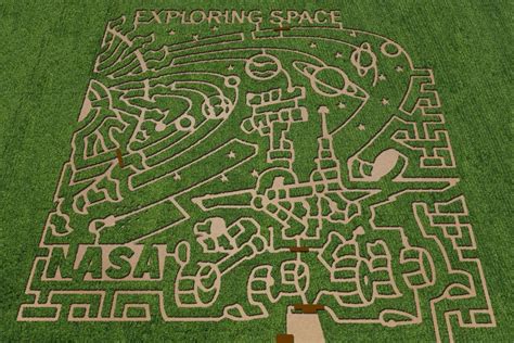 7 Incredible NASA Corn Mazes: Cool Crop Circles for Science - Universe ...