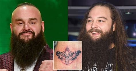 WWE stars Braun Strowman and Shotzi get matching Bray Wyatt tattoos - Thelocalreport.in