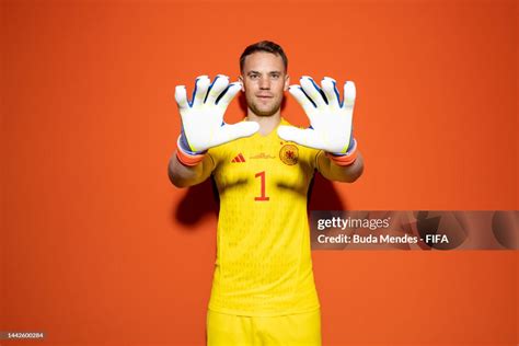 Manuel Neuer of Germany poses during the official FIFA World Cup... News Photo - Getty Images