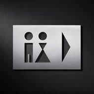 48 Wc sign ideas | wayfinding signage, signage design, toilet signage