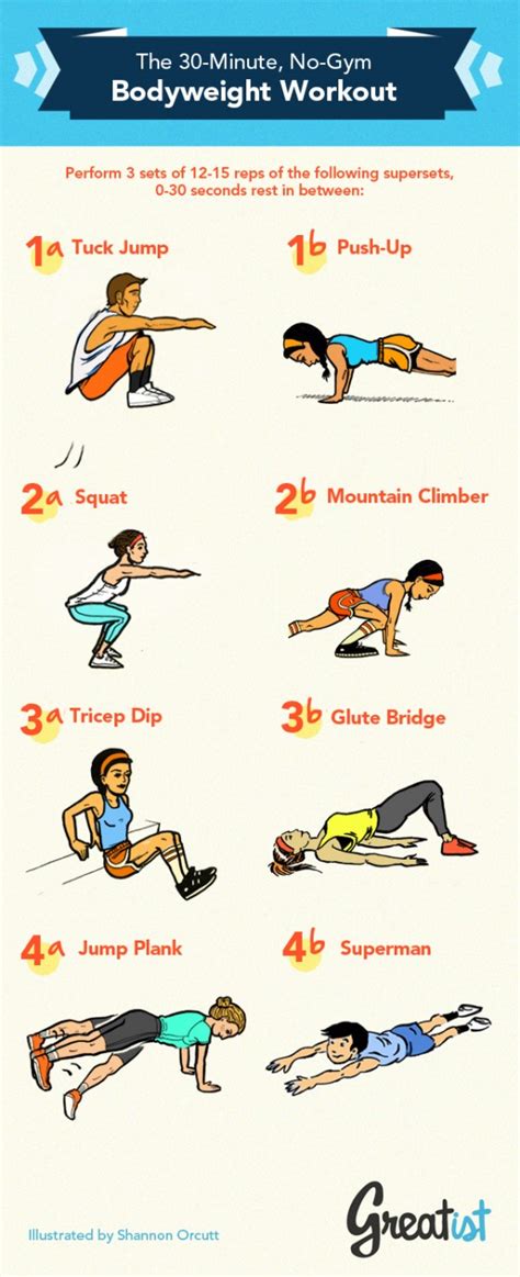 7 Upper Body Workouts without Weights