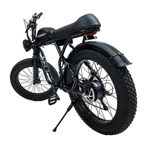 Electric Café Racer R1 — Mootoro 52V/20Ah & 1000W Fat tire All-terrain ...