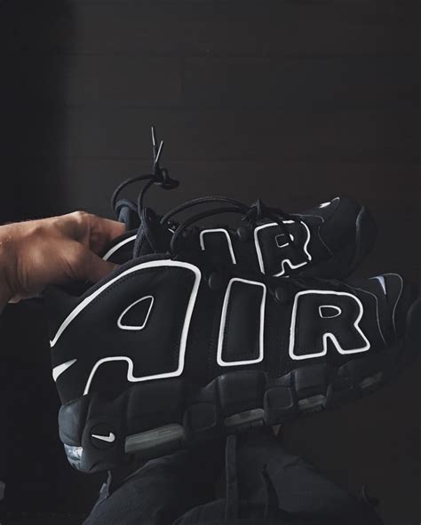 NIKE Air More Uptempo Black | SOLETOPIA