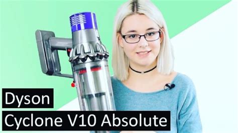 DYSON CYCLONE V10 ABSOLUTE - Unboxing, erster Eindruck und Test ...