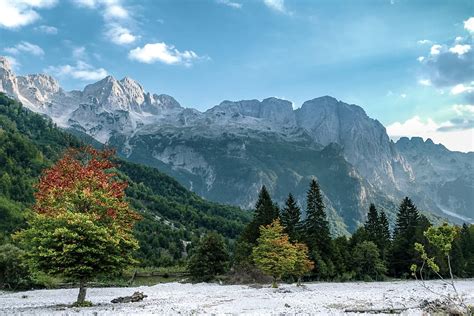 HD wallpaper: nature, landscape, valbona, albania, clouds, forest, mountains | Wallpaper Flare