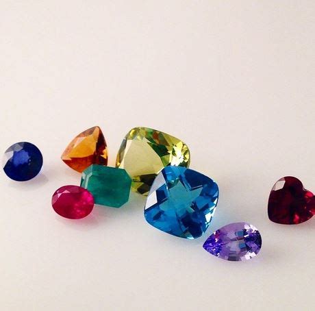 Colored Cubic Zirconia & Birthstone Simulant Sample Pack High Quality – Cubic Zirconia CZ