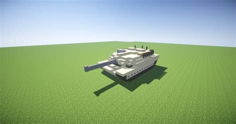 M1 Abrams Tank - Minecraft Build Minecraft Map