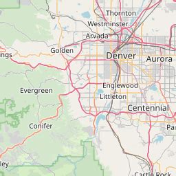 Aurora Colorado Zip Code Map – Map Vector