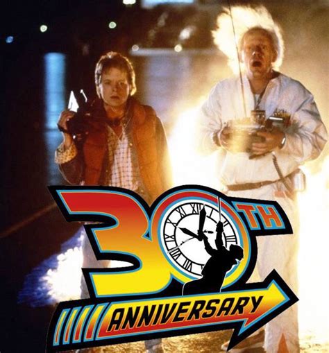 30th anniversary | Back to the future, Zemeckis, Bttf