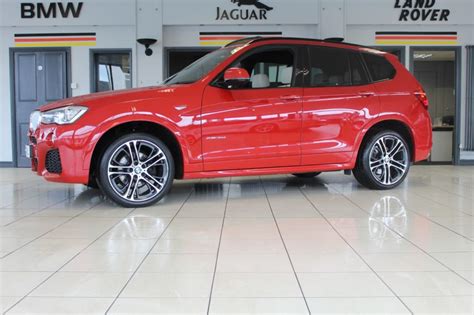 Used 2017 RED BMW X3 Estate 3.0 XDRIVE30D M SPORT 5d AUTO 255 BHP for ...