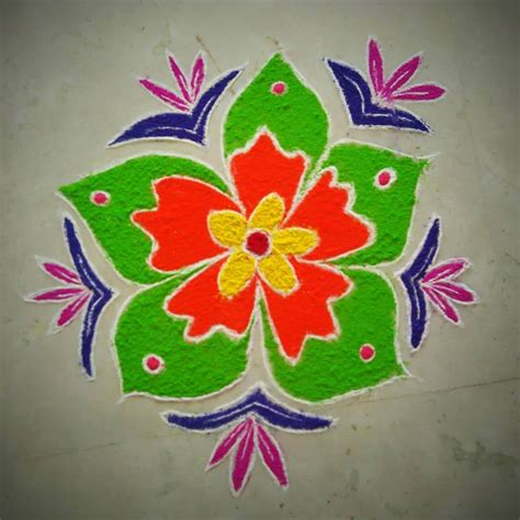 40+ Simple & Easy Diwali Rangoli Designs & Patterns to Draw in Diwali 2019