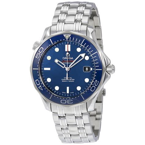 Omega Seamaster Automatic Blue Dial Men's Watch 212.30.41.20.03.001 - Seamaster - Omega ...