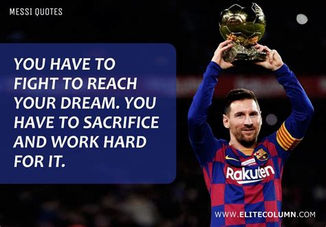 6 Lionel Messi Quotes That Will Inspire You (2023) | EliteColumn