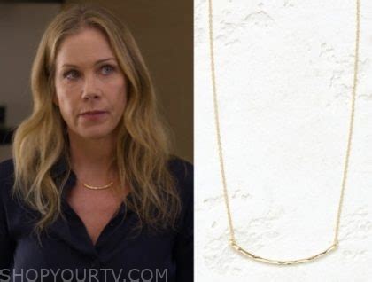 Dead To Me: Season 1 Episode 10 Jen's Gold Necklace | Shop Your TV
