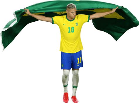 Richarlison Brazil football render - FootyRenders