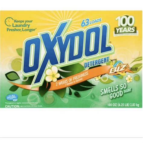 Oxydol Powder Laundry Detergent Smells So Good Scent 100 oz 63 Loads 6.25 lbs. | eBay