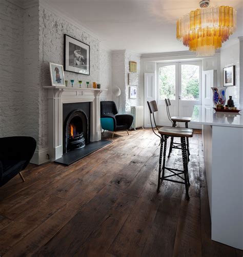 Heritage Oak Flooring Reclaimed Wood Flooring, Solid Wood Flooring - UK Based | Dark brown wood ...