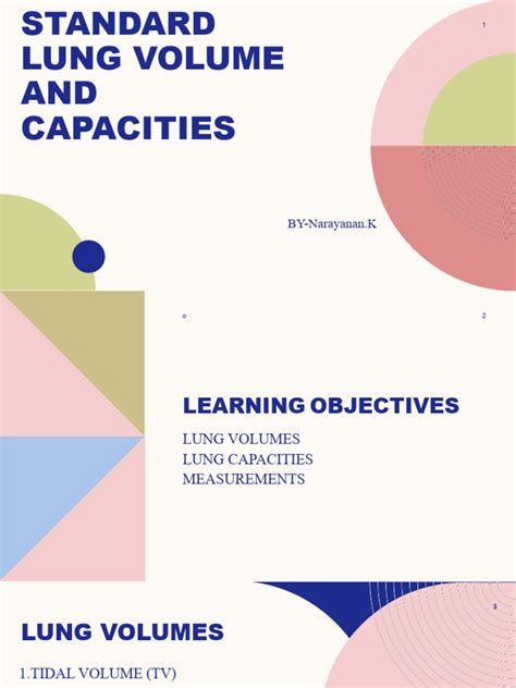 Lung Volumes and Capacity | PDF