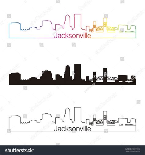 267 Jacksonville Skyline Silhouette Images, Stock Photos & Vectors ...