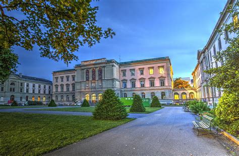 University building, Geneva, Switzerland, HDR Photograph by Elenarts - Elena Duvernay photo ...