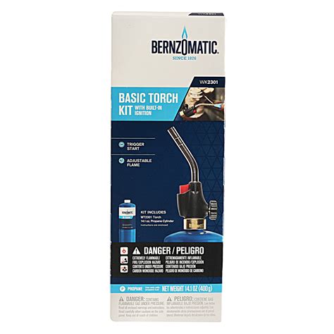 Bernzomatic, Basic Torch Kit, With Built In Ignition - Walmart.com